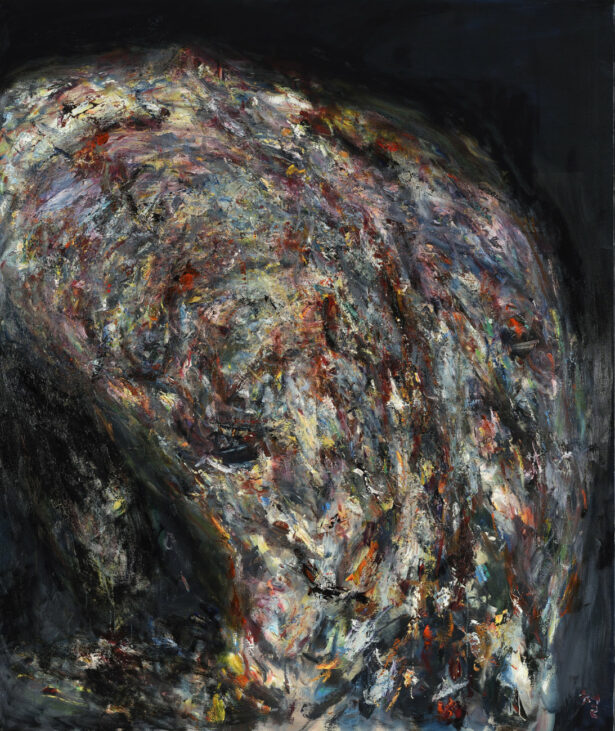 Kwun Suncheol, 등 Back, 2010, Oil on canvas, 240 x 200cm