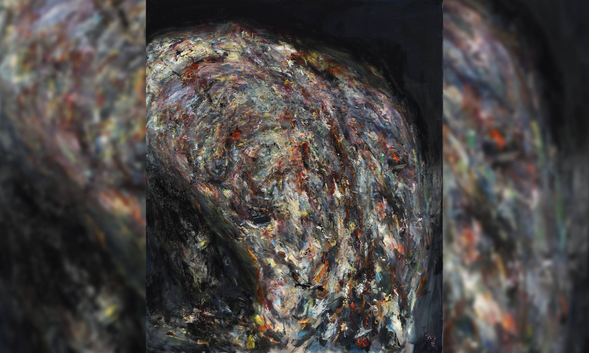 Kwun Sun Cheol, Back, 2010, Oil on canvas, 240 x 200cm