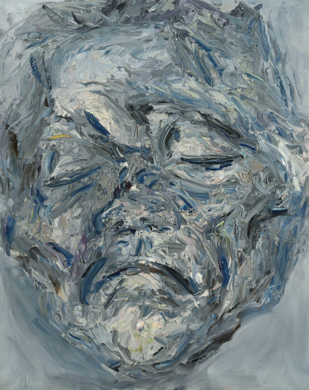 Kwun Suncheol, 얼굴 Face, 2009, Oil on canvas, 162 x 130cm