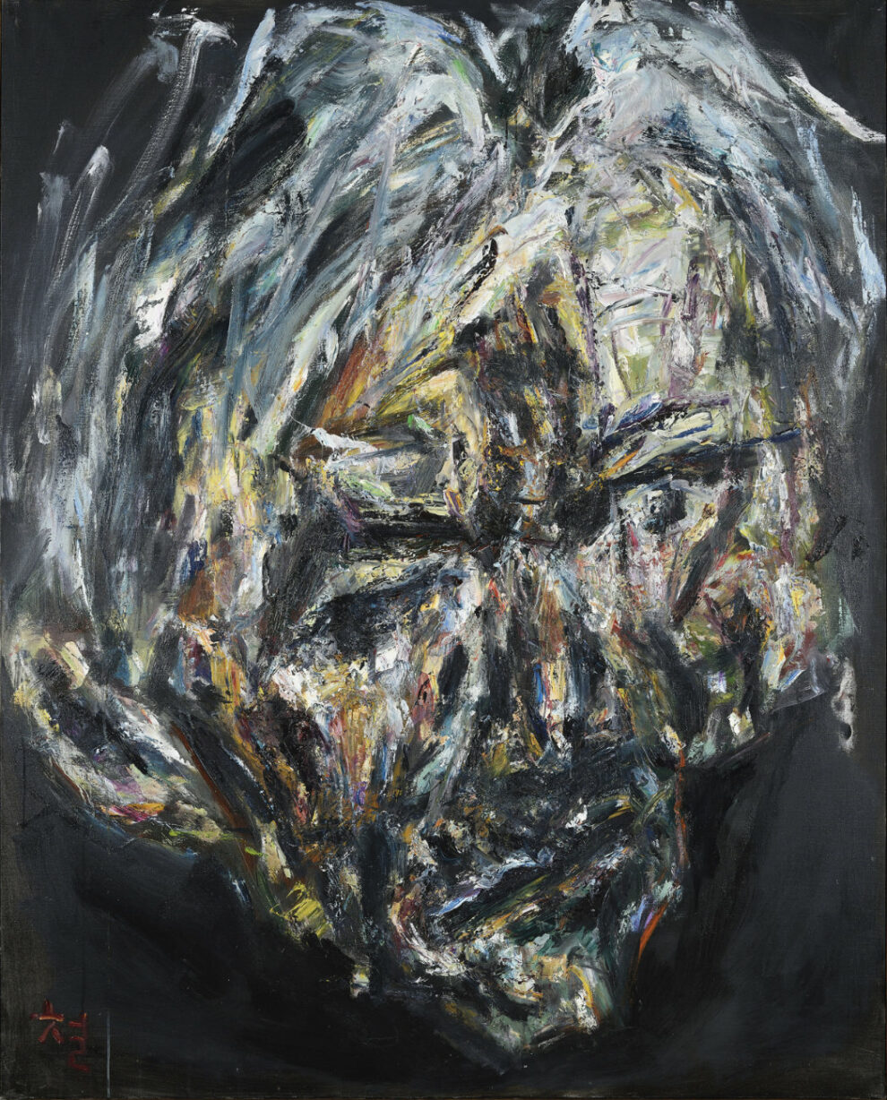 Kwun Suncheol, 얼굴 Face, 2003, Oil on canvas, 162 x 130cm