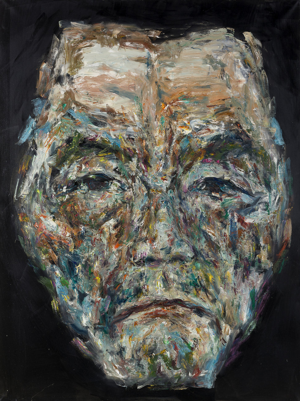 Kwun Suncheol, 얼굴 Face, 2006, Oil on canvas, 260 x 194.5cm